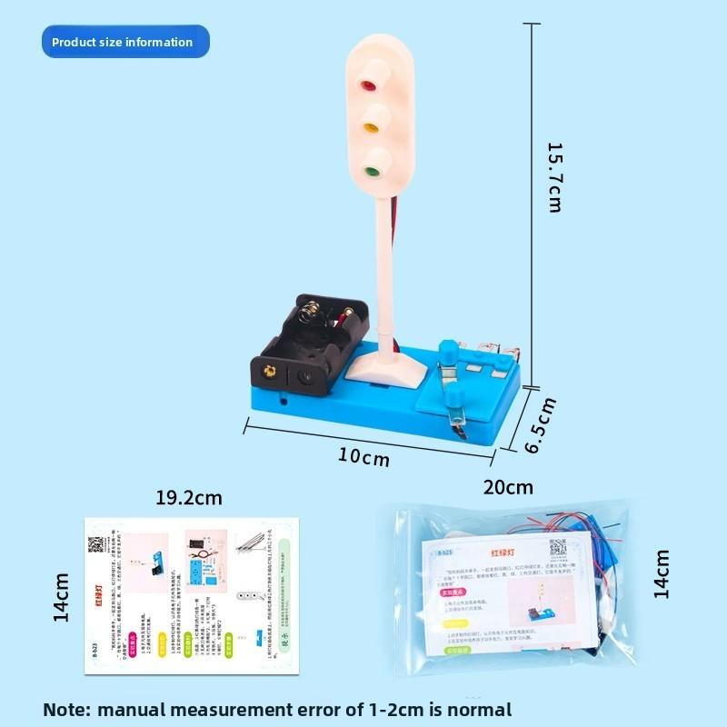 Traffic Light Simulation Science Experiment Kit With Diy Assembly For Elementary Students