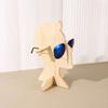 Sunglasses shelf display stand counter glasses storage shelf wooden boys and girls head mold desktop glasses holder