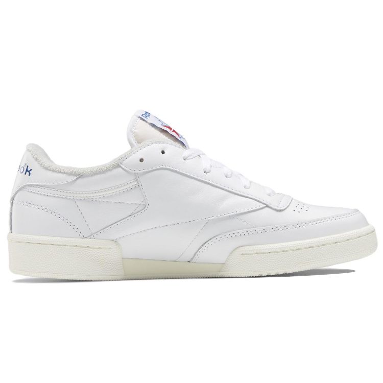 Reebok Unisex Club C 85 Vintage Lifestyle Shoes White Chalk Vector Blue GX4467