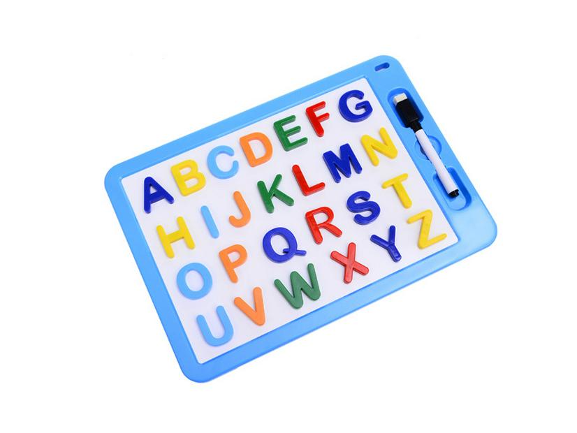 Children's Magnetic Uppercase Letter Stickers for Fun Early Education