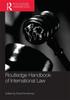 Kniha Routledge Handbook of International Law