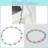 Titanium Steel Cross Chain Bracelet Unisex Stylish Modern Jewelry For Romantic Gift