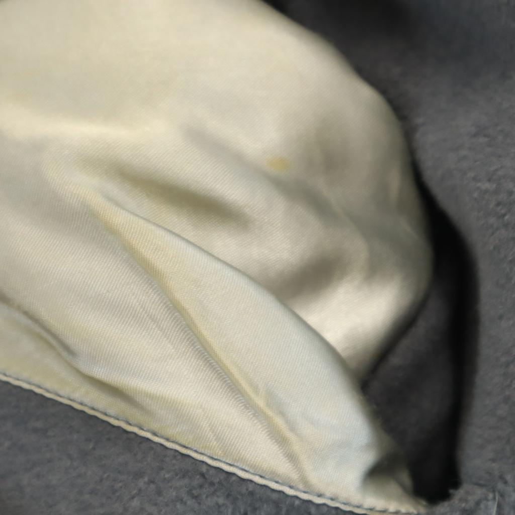 CERRUTI 1881 Schalkragen Zweireihiger Wollmantel 40 Grau Damen Gebraucht