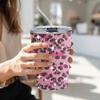 500ml Rhinestone Water Cup Sparkling Bling Stainless Steel Water Bottle Reusable Unbreakable Glitter Coffee Mug Bridemaid Gift