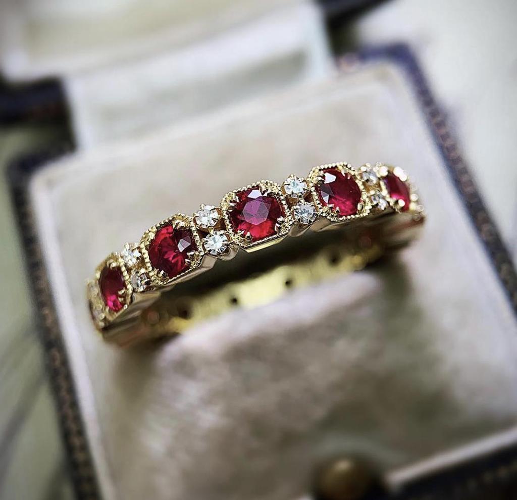 Three Heroes 2024 Trendy European & American Engagement Rings with Cubic Zirconia