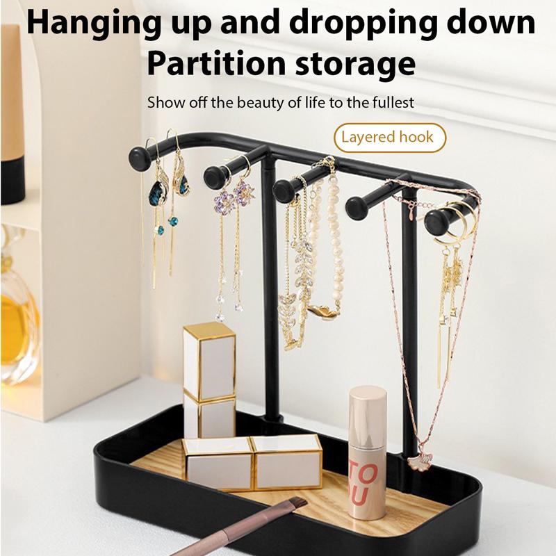 Jewellery Rack Storage Hanging Shelf Hair and Earring Storage Box Bracelet Jewellery Display Rack Key Rack Organiser DisplayProp