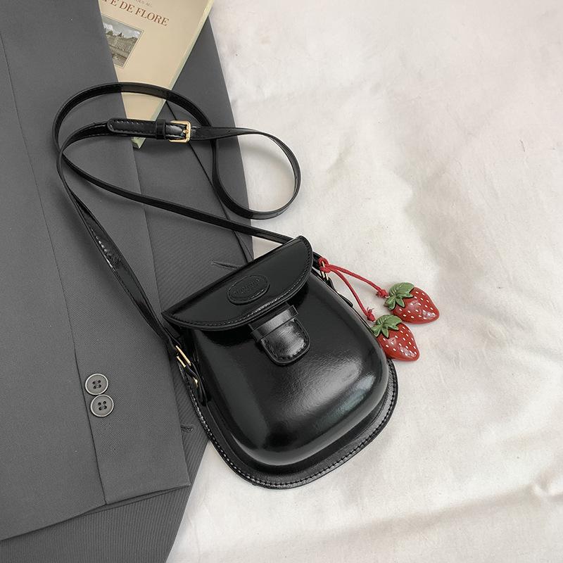 Premium niche bag women's autumn and winter new retro shoulder messenger bag mini saddle bag