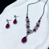 Wedding Women'S Necklace Earrings Set, Bridal Wedding Dress Necklace, Dinner Party Accessories