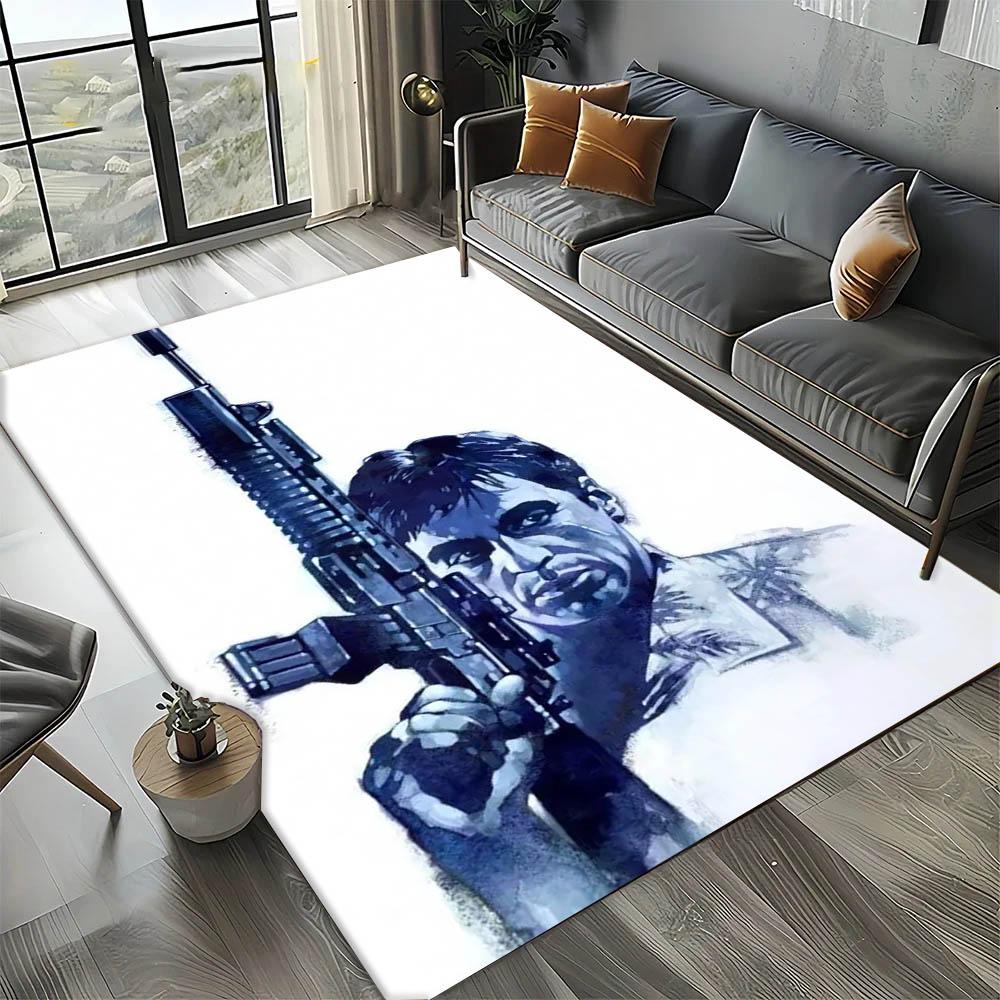S-ScarfaceS The World is Yours Movie 3D Print Carpet Rug Art for Room Decor Home Bedroom Gifts Fans Area Rug Non-slip Floor Mat