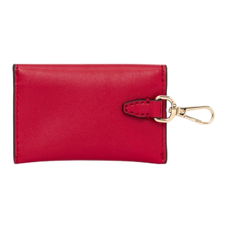 Michael Kors Vincent Logo Print Magnetic Closure Coated Canvas Crossbody Bag Women Bags Bright-Red 35F4G2VC5O-2610