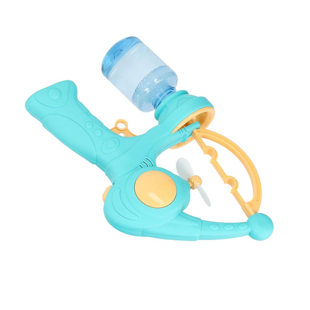 Bubble   Automatic Convenient Handle Battery Powered Interesting Fan Function Cartoon Bubble Machine for Toy
