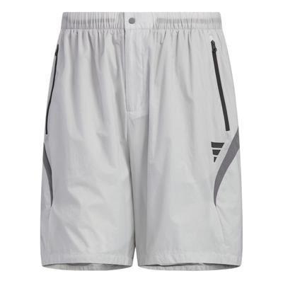 Pantalones Cortos Tejidos Fos Estilo Futuro Cómodos Moda Holgados Casuales Pantalones Cortos para Hombre Gris Claro JM8592