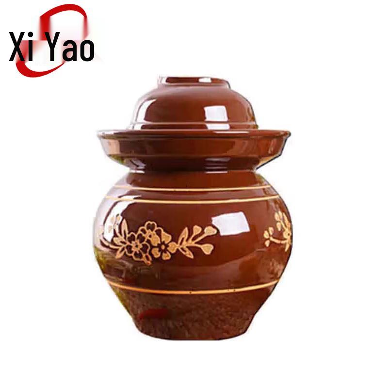 Traditional Earthenware Pickling Jar