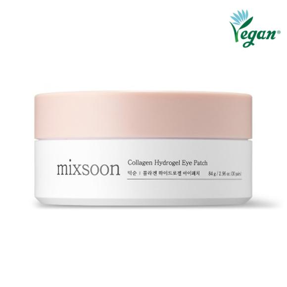 mixsoon Patch pour les yeux hydrogel Cica Hyal, soja et collagène 60 feuilles (3 Options)