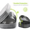 Pill Organizer 2 Times a Day Canvas Bag Pill Case Portable Weekly Large AM/PM Pill Box 7 Day Store Medication Vitamin Fish Oil