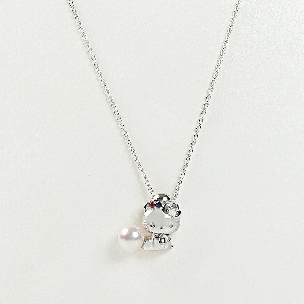 Juli Geburtsstein Hello Kitty Halskette Segler Anhänger Damen DES0405KT-PRERIB00 Mond Label