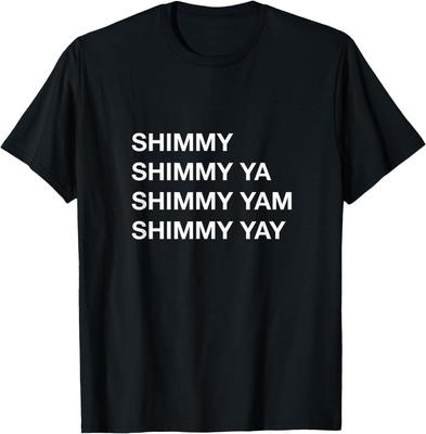 Shimmy Shimmy - Hiphop T-Shirt Oldschool Rap Tee 90s Music T-Shirt