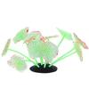 Colorful Silicone Simulation Coral  Ornaments Realistic Mushroom Shape Aquarium Fishbowl Glowing
