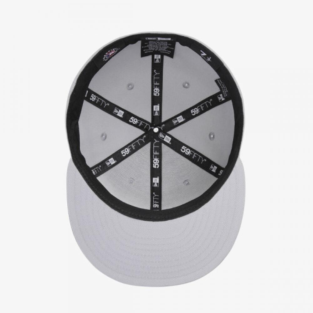 New Era La Dodgers Basic Fitted Cap Dolphin Grey