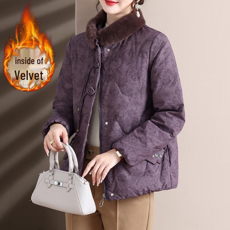 

XUEXI Women s Warm Fleece Lined Plus Size Winter Coat 3XL