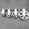 Heavy Duty Cast Iron Caster Wheel for Industrial Trolleys and Flat Cars.