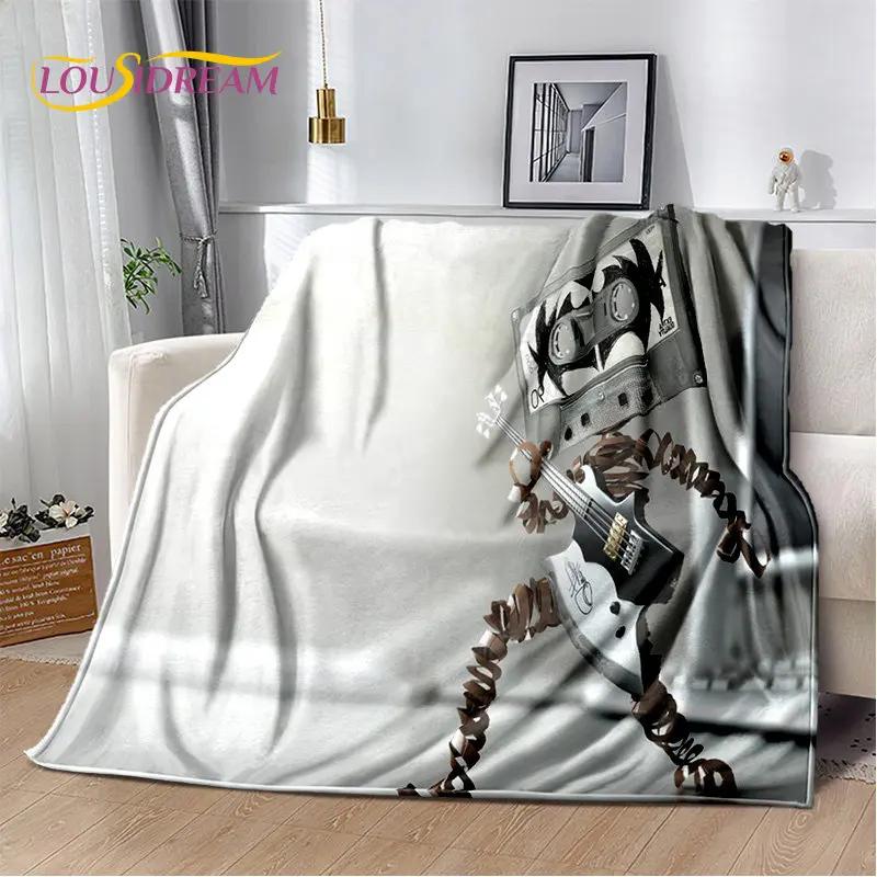 Classical Guitar Electric Guitar Soft Plush Blanket,Flannel Blanket Throw Blanket for Living Room Bedroom Bed Sofa Picnic Cover