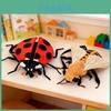 Bee Ladybug Insect Themed Plush Backpack For Kids With Soft Short Plush Material And Cute Design