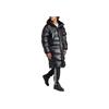 adidas Padded Hooded Mid-Length Jacket Men Outerwear Black IR7135