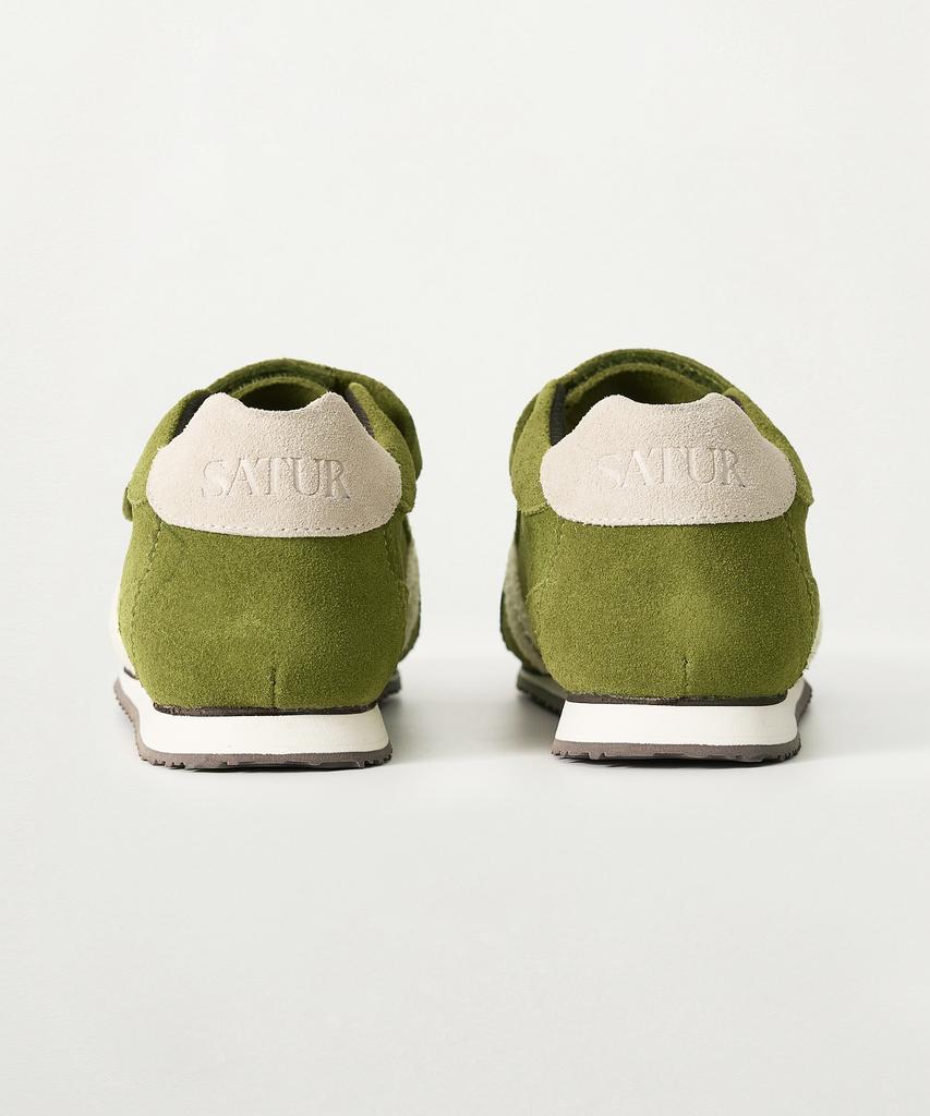 Satur Blush Merry Sneakers Olive Green