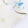 2025 Spring Women's Versatile Printed Silk Satin Lapel Shirt