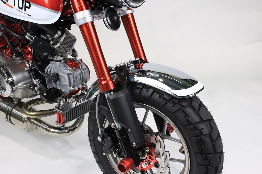 SHIFT UP Motorrad Kotflügel Unten Halterungs-Kit für Monkey 125 (JB02/JB03) - Kompatibel mit originalen Frontkotflügeln (Produktcode: 270084)