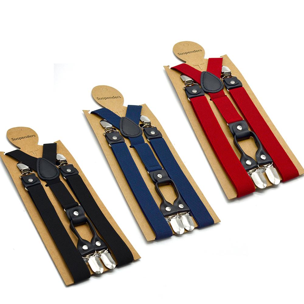 Suspensórios ajustáveis cintas espessamento calças largas resistentes
