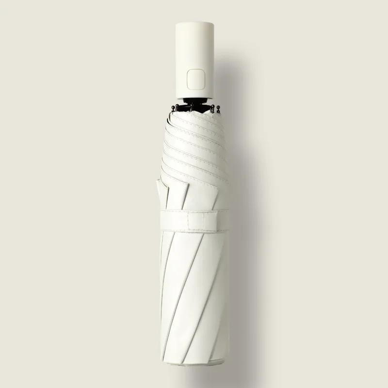 

Auto Open Close Umbrella Compact Fold Sun Rain Proof UV Protection Premium Travel Umbrella metal-fiber composite&10K