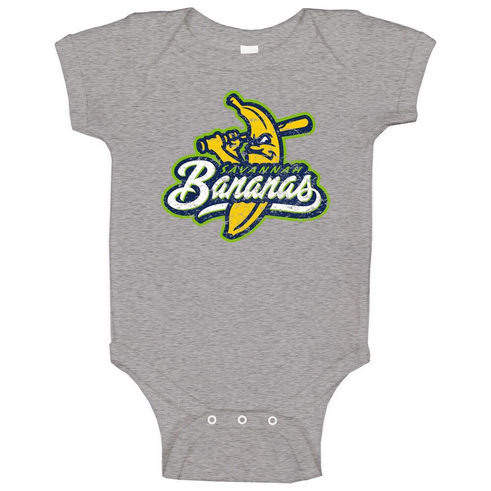 

Savannah Bananas Retro Vintage Grunge Sports Team Baby One Piece XL
