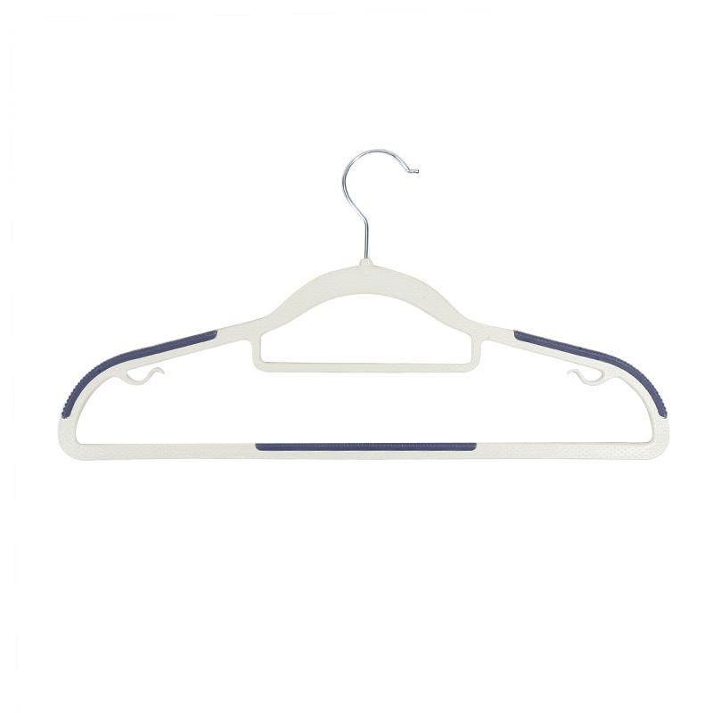 

10/20 шт. Вешалки для одежды, бытовые вешалки, высокое качество, нескользящие, специальные для хранения в общежитии, спальне, для развешивания одежды без следов 10Pcs синий