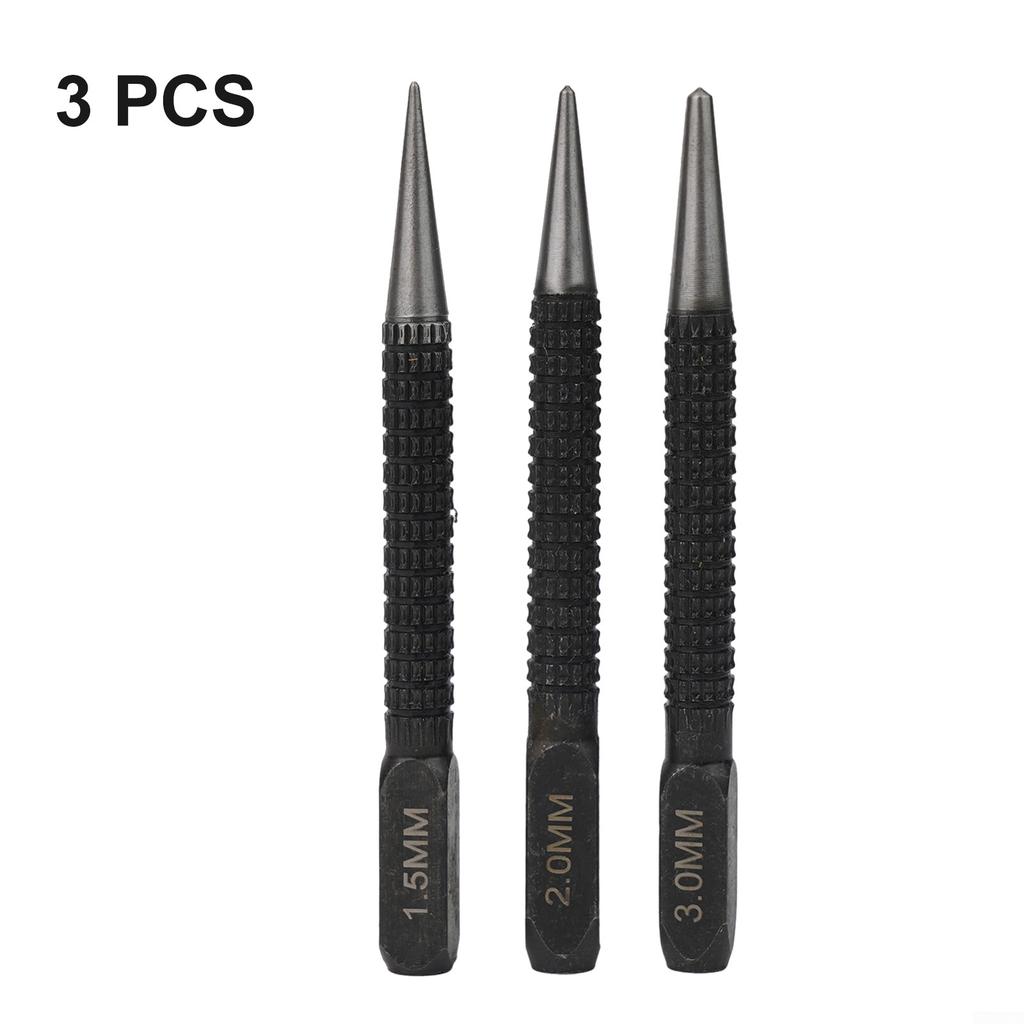 Označovacie priebojníky 1,5/2/3 mm z legovanej ocele Ručné náradie