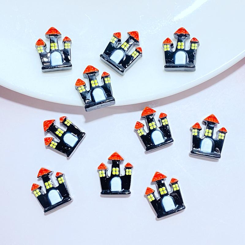 20Pcs New Mini Cute Cartoon Halloween Series Flat Back Resin Cabochons Scrapbooking DIY Jewelry Craft Decoration Accessorie