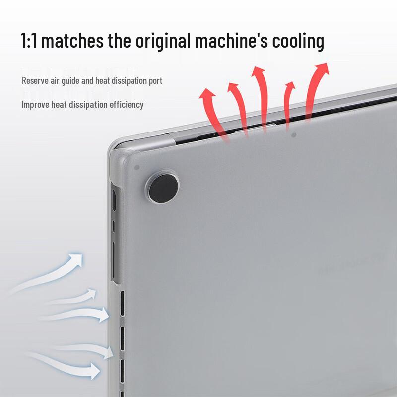 Ollymurs Neo 13-Zoll Transparente Laptop-Schutzhülle