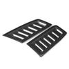Pair of Front Bonnet Vents Hood Air Outlet Replacement for Focus RS MK2 Style UniversalCarbon Fiber Style