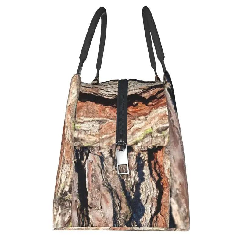 Individuelle Bark Up The Right Tree Camo Lunchtaschen Herren Damen Kühler Warm Isolierte Lunchboxen für Arbeit Picknick oder Reise lunchbag