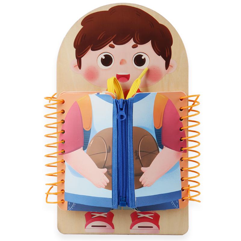 Busy Board: Multi-Layer Life Skills & Hand-Eye Coordination for Toddlers