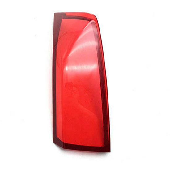 Cadillac ATS 13-17 Rear Taillight Lens: Transparent Red Lamp Shell Red - Left
