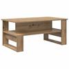 Artisan Oak Coffee Table 90 x 50 x 40 cm Particleboard