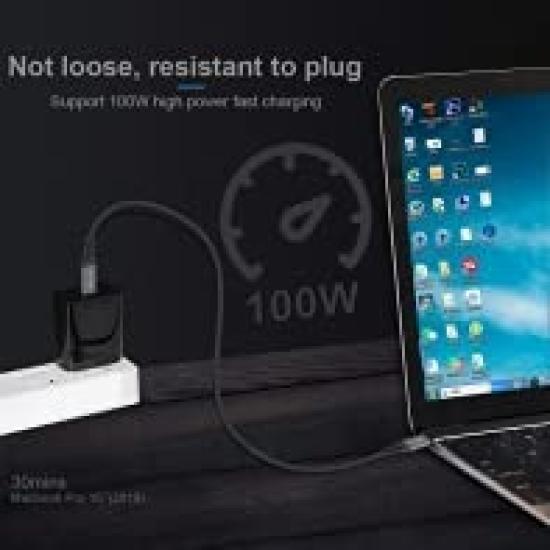 NFHK 50cm USB4 Cable with 100W Charging and Thunderbolt 40Gbps 3/4 Compatible,