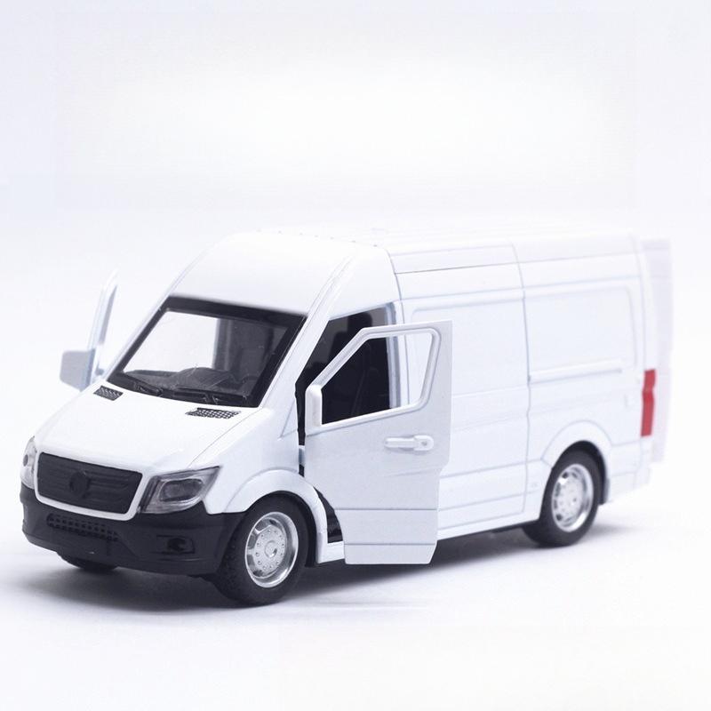 1:32 Simulation Ambulance Alloy Car Model, Commercial Vehicle Police Car Fire Engine Car Toy Car