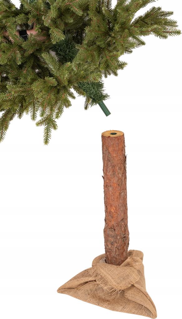 Artificial Christmas Tree On A Trunk Like A Life Spruce 180 100% Pe Dense