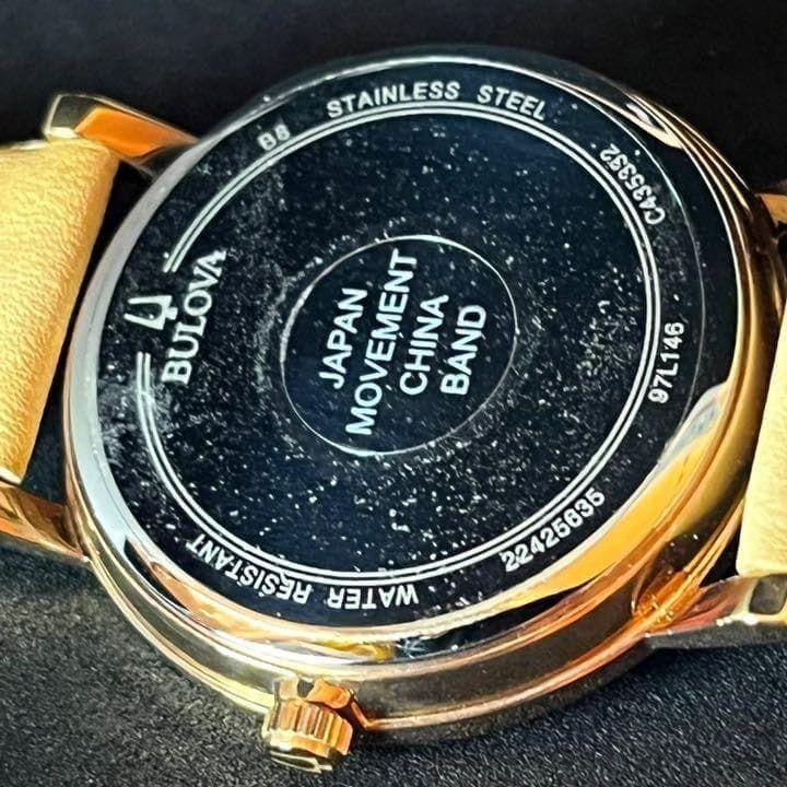 Used [BULOVA] Bulova/Ladies Watch/Stylish/Rose Gold Color