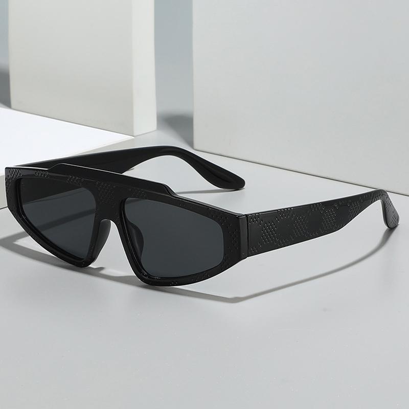 Ins Fashion Square Women Luxury Sunglasses Retro Men Breathable Design Shades UV400 Sun Glasses