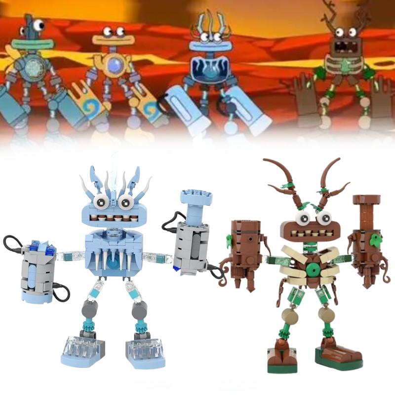 Singing Monsters My Wubbox Robot Building Blocks Set Action Figures Models Toys