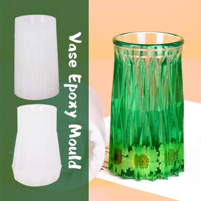 Formy z licí pryskyřice různých tvarů DIY silikonové formy na květinové vázy nástroj používaný pro rodinnou dekoraci licí nástroje výroba řemeslných výrobků